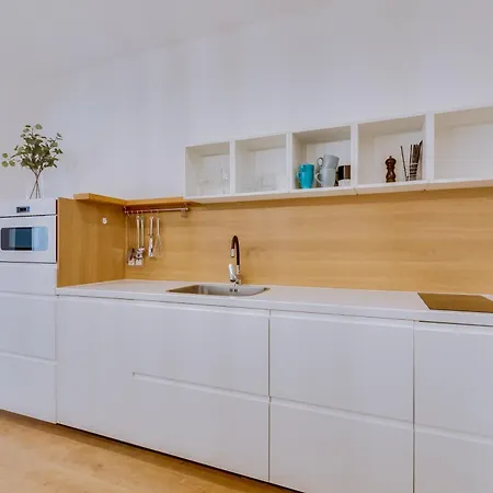 Apartman With Rooftop And Work Space In *